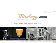 Tablet Screenshot of mixology.eu